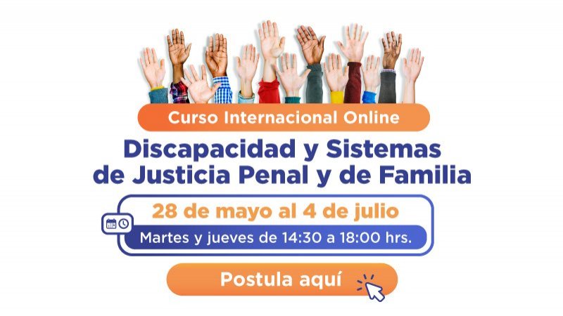 Universidad Central y SENADIS dictarán Curso Internacional de Discapacidad sobre Sistemas de Justicia Penal y Familia